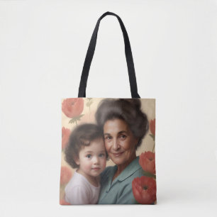 Grandma's Bag of Love - Grandma & Child Tote Bag