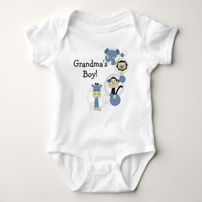 Grandma's Boy Baby Shirt (Front)