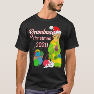 Grandmas Christmas 2020 animals bibi blocksberg T-Shirt