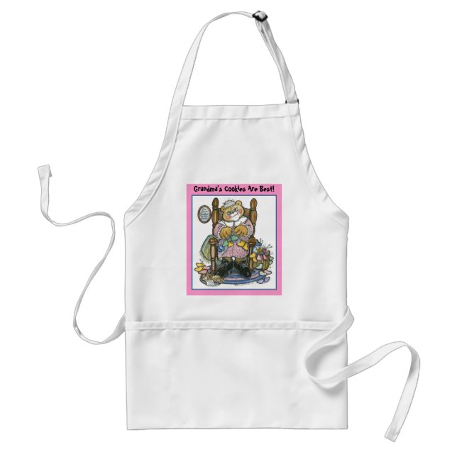 Grandma's Cookies Are Best! Apron (Front)