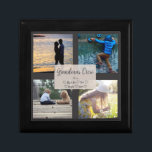 Grandma's Crew Custom  4 Photo Grid  Gift Box<br><div class="desc">Adorably cute with a 4 photo block to personalise. A beautiful gift for grandma or a treat for yourself</div>