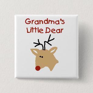 Grandma's Dear Tshirts and Gifts 15 Cm Square Badge
