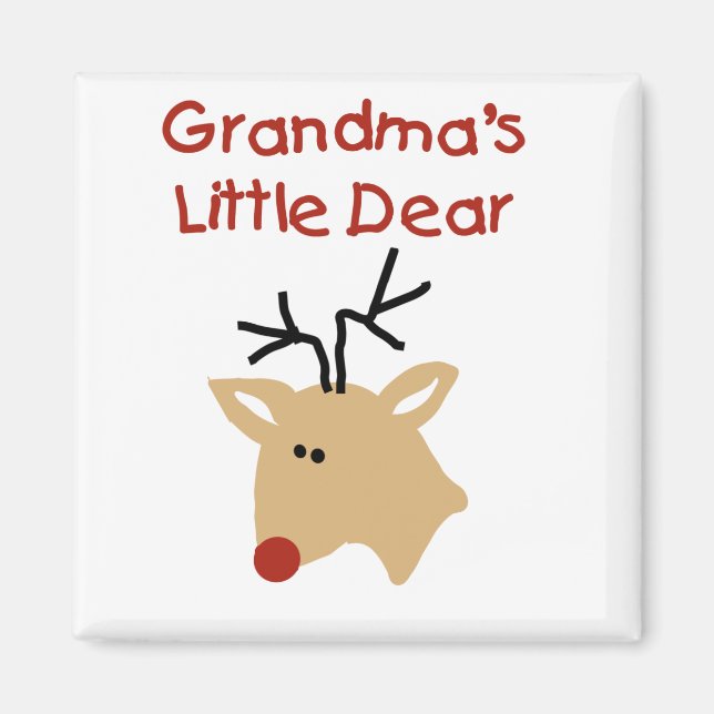 Grandma's Dear Tshirts and Gifts Magnet (Front)