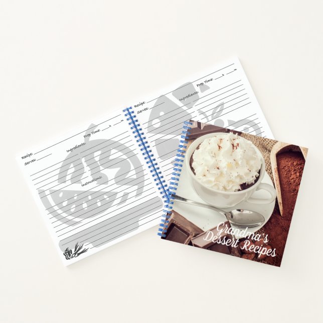 Grandma's Dessert Recipe Journal (Inside)