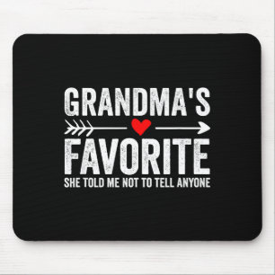 Grandmas Favorite Grandchild Mouse Pad
