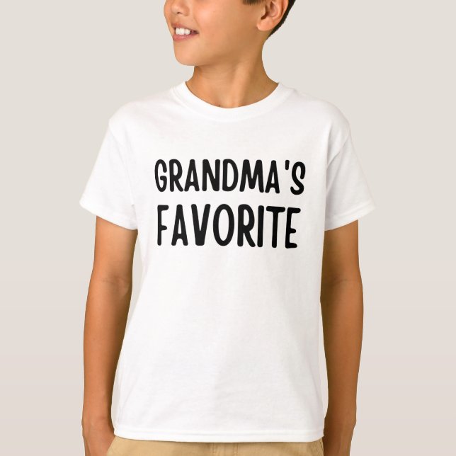 Grandma's Favourite T-Shirt (Front)