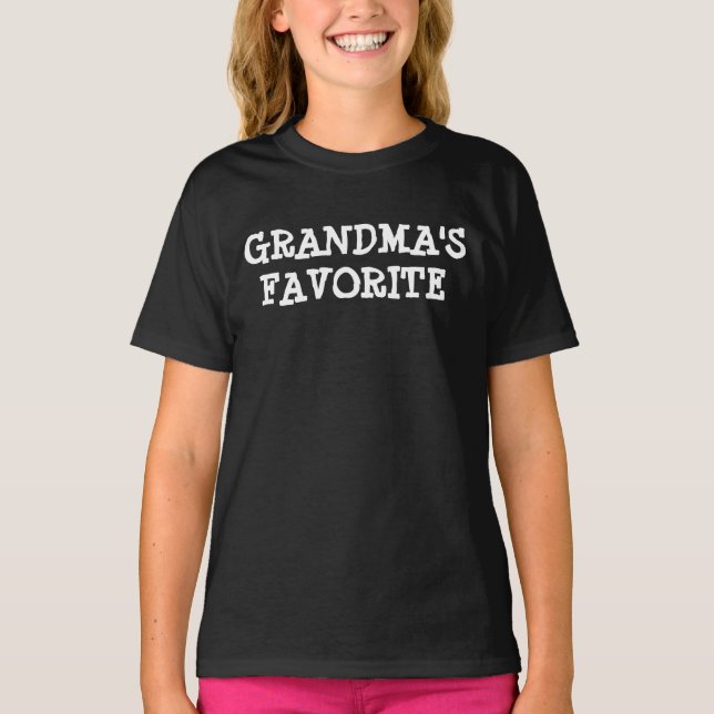 Grandma's Favourite T-Shirt (Front)