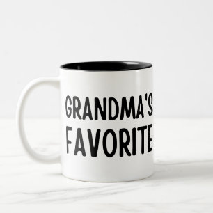 Grandma's Favourite Two-Tone Coffee Mug