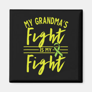 Grandma's Fight Is My Fight Kidney Disease Awarene Magnet