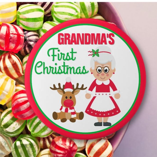 Grandma's First Christmas button (Creator Uploaded)