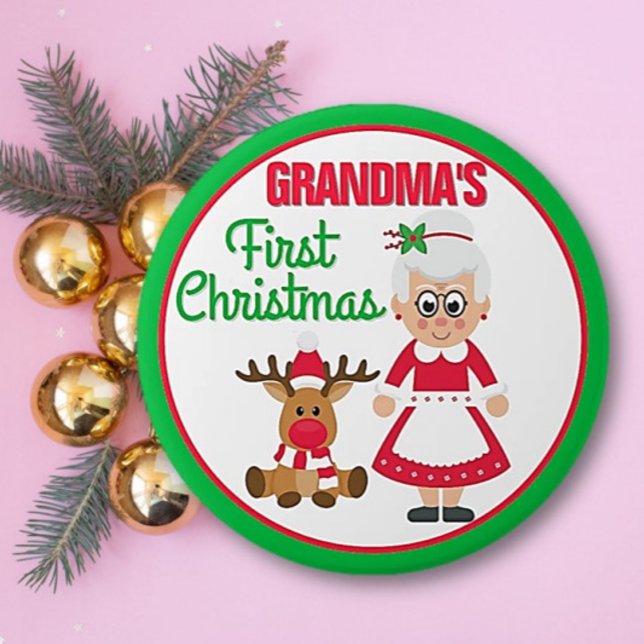 Grandma's First Christmas button (Creator Uploaded)