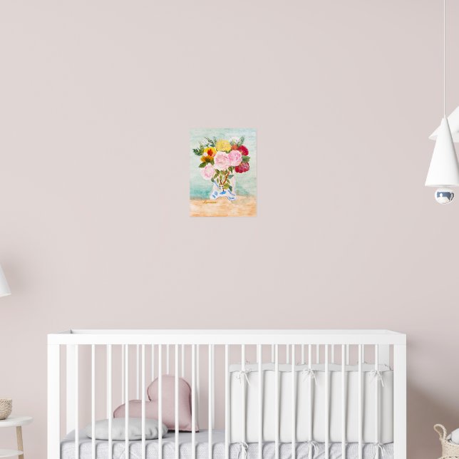 Grandma's Flowers Poster (Nursery 2)