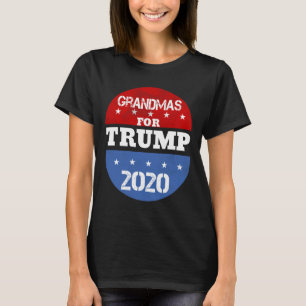 Grandmas For Trump 2020 Re-election Vintage Volunt T-Shirt