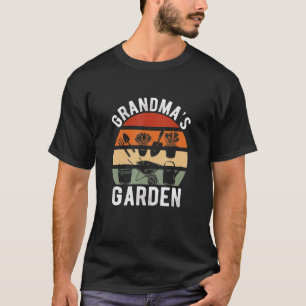 Grandma's Garden Gardening Tools Flowering Plant G T-Shirt