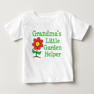 Grandma's Garden Helper Baby T-Shirt