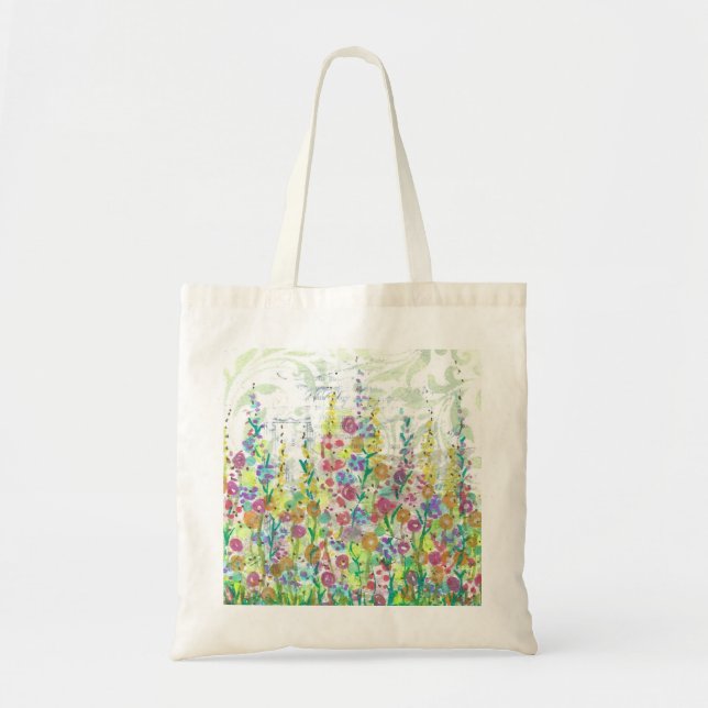 Grandma's Garden Tote Bag (Front)
