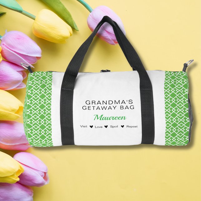 Grandma's Getaway Bag" Duffel Bag (Grandma's Getaway Bag" Duffel Bag)
