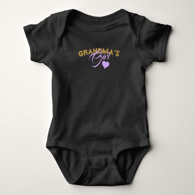 Grandma's Girl -Baby Jersey Bodysuit (Front)