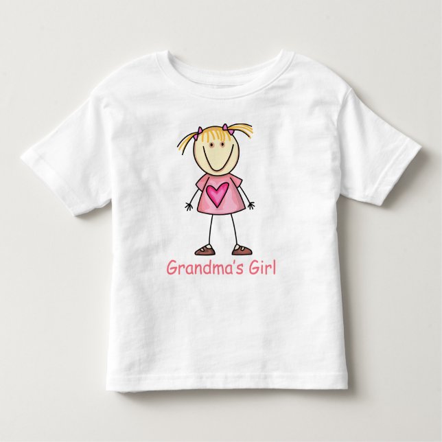 Grandma's Girl Toddler T-Shirt (Front)