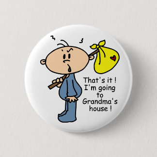 Grandma's House Baby (BLUE) 6 Cm Round Badge