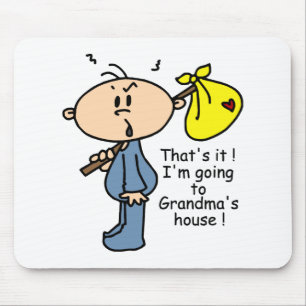 Grandma's House Baby (BLUE) Mouse Pad