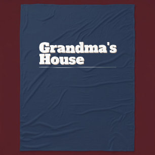 Grandma's House Fleece Blanket
