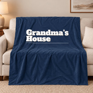 Grandma's House Fleece Blanket