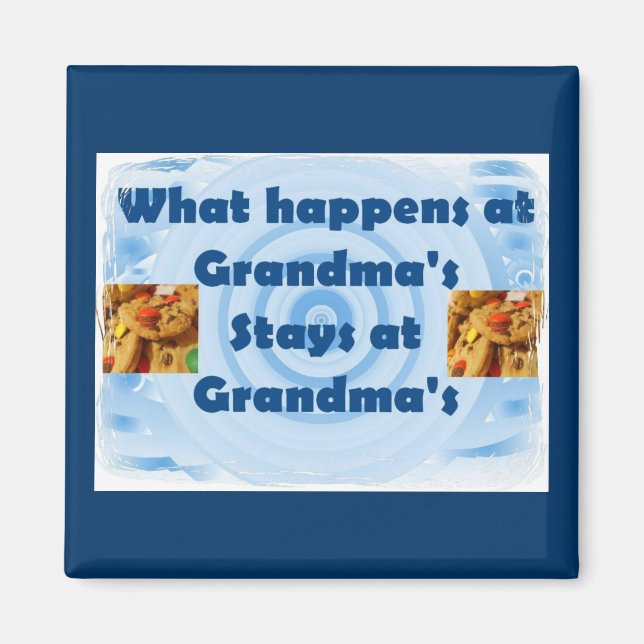 Grandma's House Magnet (Front)