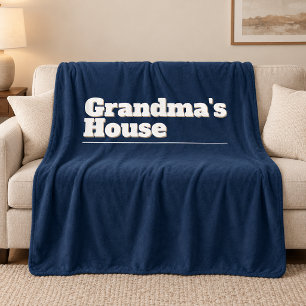 Grandma's House Sherpa Blanket
