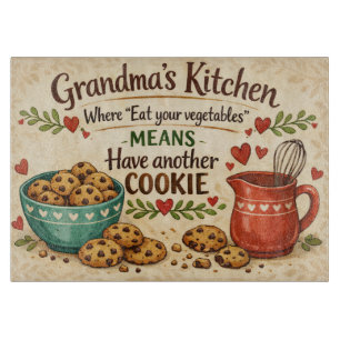 Grandma's kitchen cutting board
