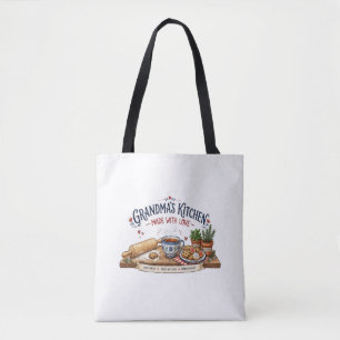 Grandma's Kitchen Made With Love Tote Bag