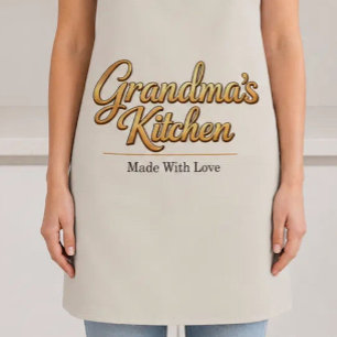 Grandma's Kitchen Personalised Apron