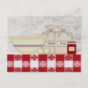 Grandma's Kitchen Recipe Card