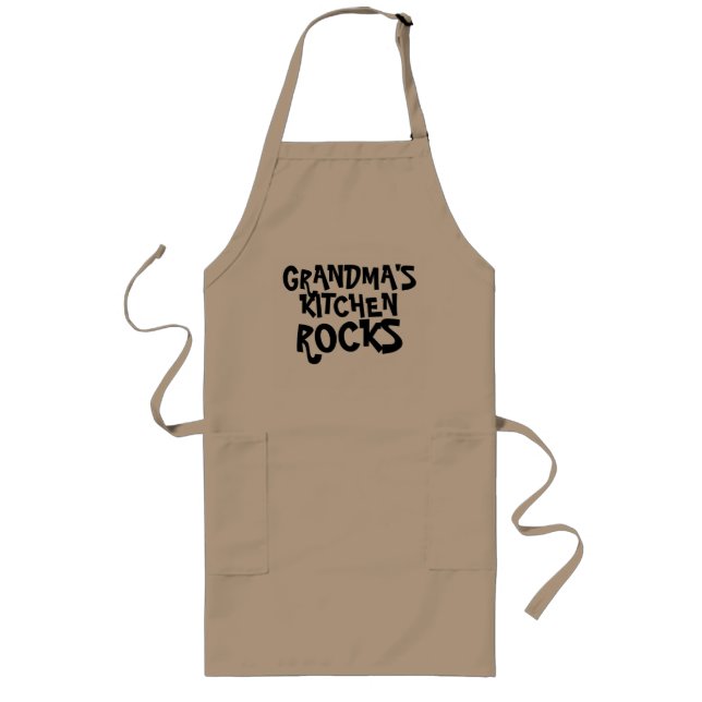 GRANDMA'S  KITCHEN ROCKS, APRON (Front)