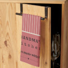 Grandma's Kitchen Vintage Stripe Customisable