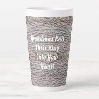 Grandmas Knit Latte Mug