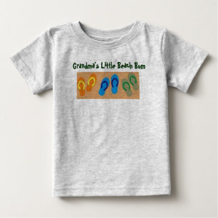 Grandma's Little Beach Bum Baby T-Shirt