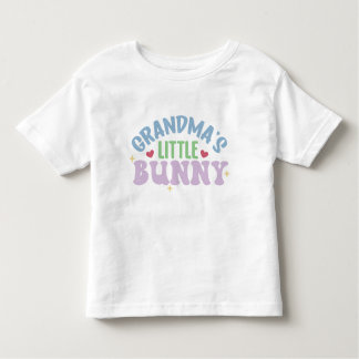Grandma's Little Bunny Toddler T-Shirt