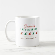 Grandma's Little Elves Personalised Grandkids Name