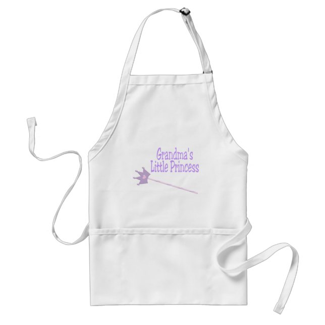 Grandma's Little Princess Standard Apron (Front)
