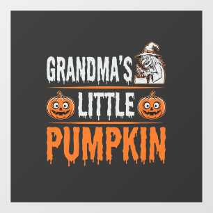 Grandma's Little Pumpkin Halloween Witch Design