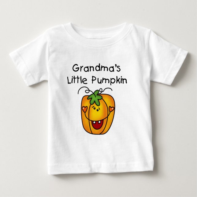 Grandma's Little Pumpkin T-shirts and gifts (Front)