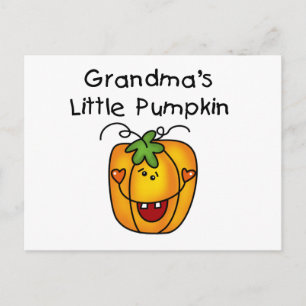 Grandma's Little Pumpkin T-shirts and gifts Postcard