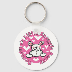 Grandma's Little Snuggle Bunny Key Ring