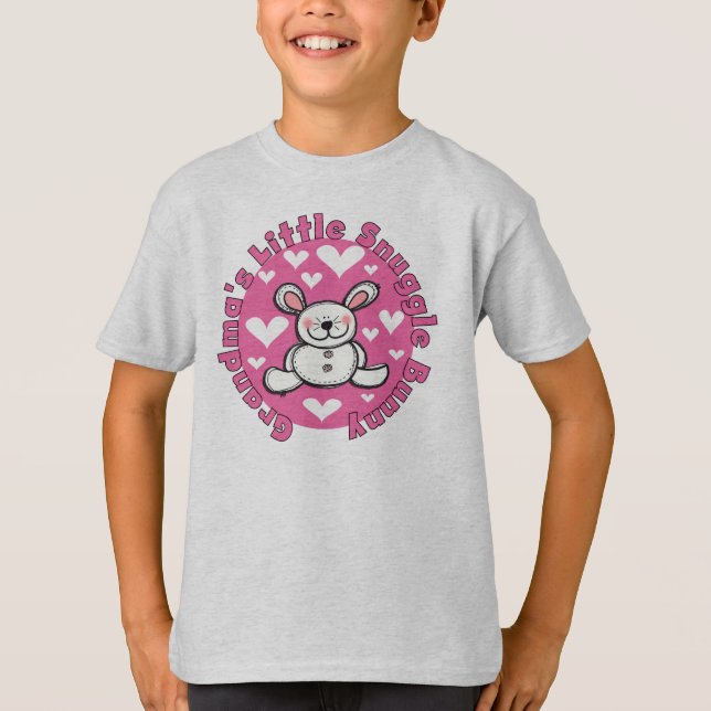 Grandma's Little Snuggle Bunny T-Shirt (Front)
