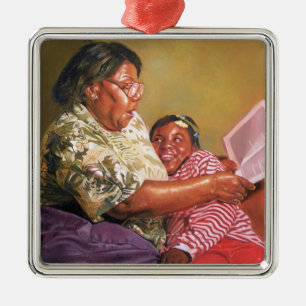 Grandma's Love 1995 Metal Tree Decoration