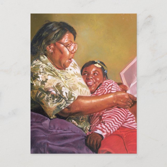 Grandma's Love 1995 Postcard (Front)