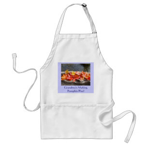 Grandma's Making Pumpkin Pie! apron Holiday Pie