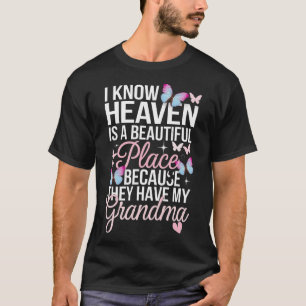 Grandma's My Guardian Angel In Heaven Memorial Day T-Shirt