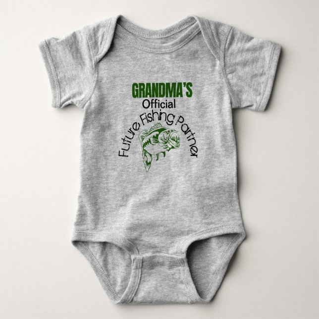 Grandma's Official Baby Bodysuit (Front)
